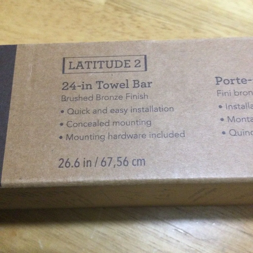 Allen + Roth Latitude 2 Brushed Bronze 24